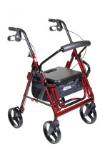 Duet Transport Wheelchair Rollator Walker - 795bu