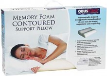 Memory Foam Contoured Support Pillow  