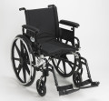 Viper Plus GT Wheelchair with Flip Back and AdjustableDesk Arms 