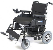 Wildcat 450 Heavy Duty Folding Power Wheelchair - wildcat450bk24ss
