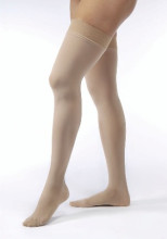 Thigh High Petite Closed Toe Silicone Dot Band JOBST® Opaque 20-30 mmHg - SNS7522125 - SNS7522125