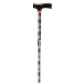 Lightweight Adjustable Folding Cane with T Handle - 10304cp-1