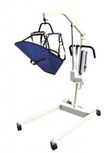 Bariatric Electric Patient Lift with Rechargeable Battery and Six Point Cradle - 13245