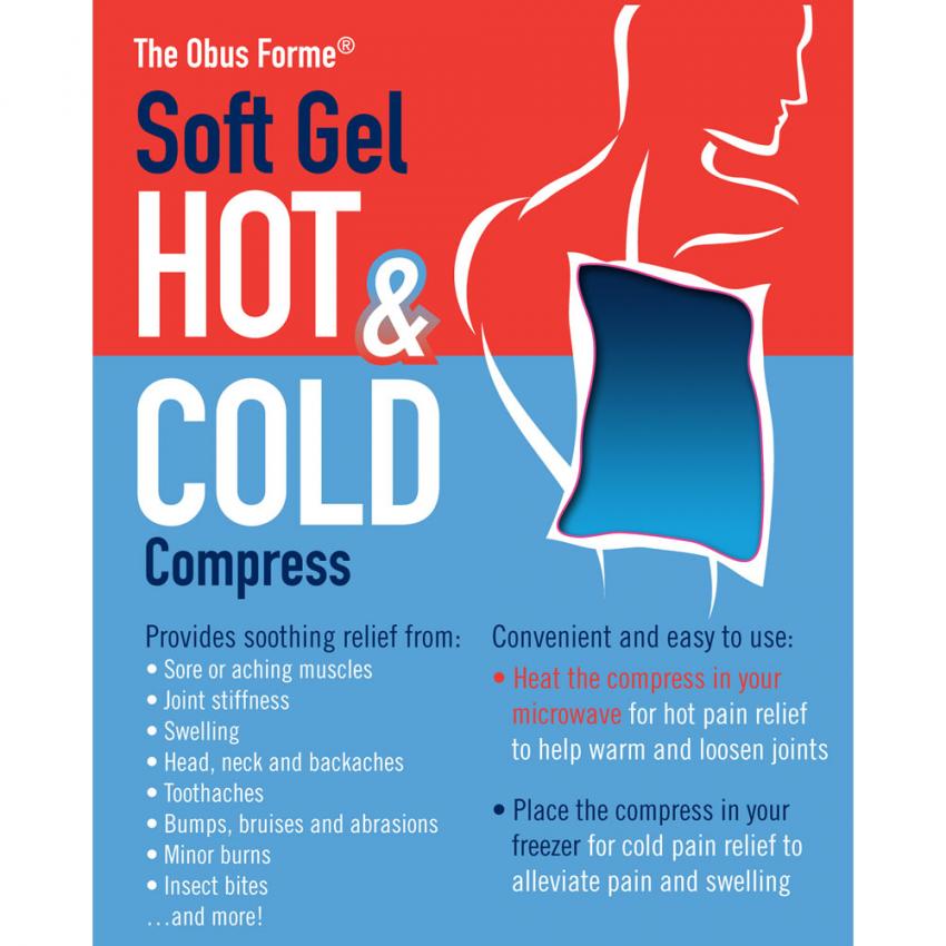 Soft Gel Hot & Cold Compress 12 Pack