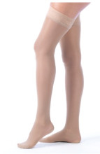 Thigh High, Silicone Lace Band Closed Toe JOBST® UltraSheer 30-40 mmHg* - SNS7524522 - SNS7524522