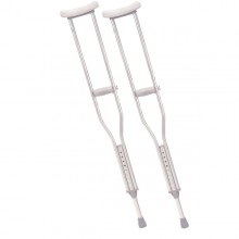 Walking Crutches with Underarm Pad and Handgrip - 10416-1