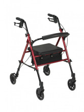 Adjustable Height Rollator with 6