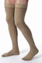 Thigh High - Ribbed Style, Silicone Dot Band JOBST® for Men 30-40 mm Hg* - SNS115404 - SNS115404