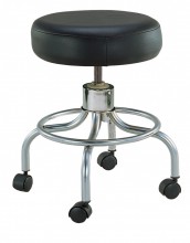 Wheeled Round Stool