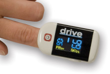 Clip Style Fingertip Pulse Oximeter with Dual View LCD - 18705