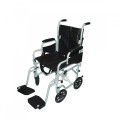 Poly Fly Light Weight Transport Chair Wheelchair with Swing away Footrest - tr16