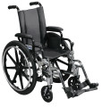 Viper Wheelchair with Various Flip Back Desk Arm Styles and Front Rigging Options - l412dda-sf