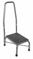 Footstool with Handrail and Non Skid Rubber Platform - 13031-1sv