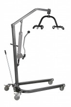 Hydraulic (Manual) Patient Lift with Six Point Cradle - 13010sv
