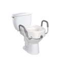 Raised Elongated Toilet Seat With Arms 12013