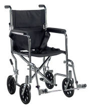 Go Cart Light Weight Transport Wheelchair with Swing away Footrest - tr17