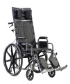Sentra Reclining Wheelchair with Various Arm Styles and Elevating Leg rest - std16rbdda