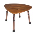 Adjustable Height Teak Bath Bench Stool Model # RTL12350KDR