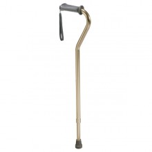 Rehab Ortho K Grip Offset Handle Cane with Wrist Strap 