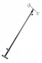 Universal Wheelchair Telescoping I. V. Pole - stds820