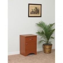 1-Door, 1 Drawer Bedside Cabinet